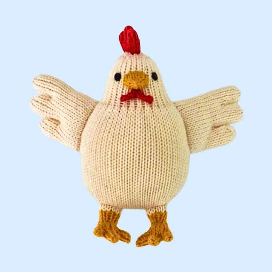 Estella Animal Rattles Chicken Rattle