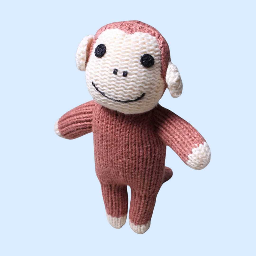 Estella Animal Rattles Monkey Rattle