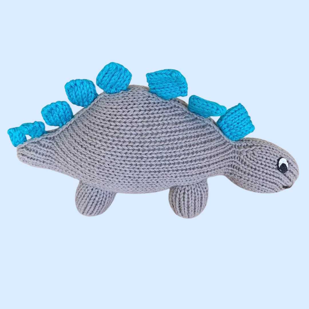 Estella Animal Rattles Stegosaurus Dino Rattle