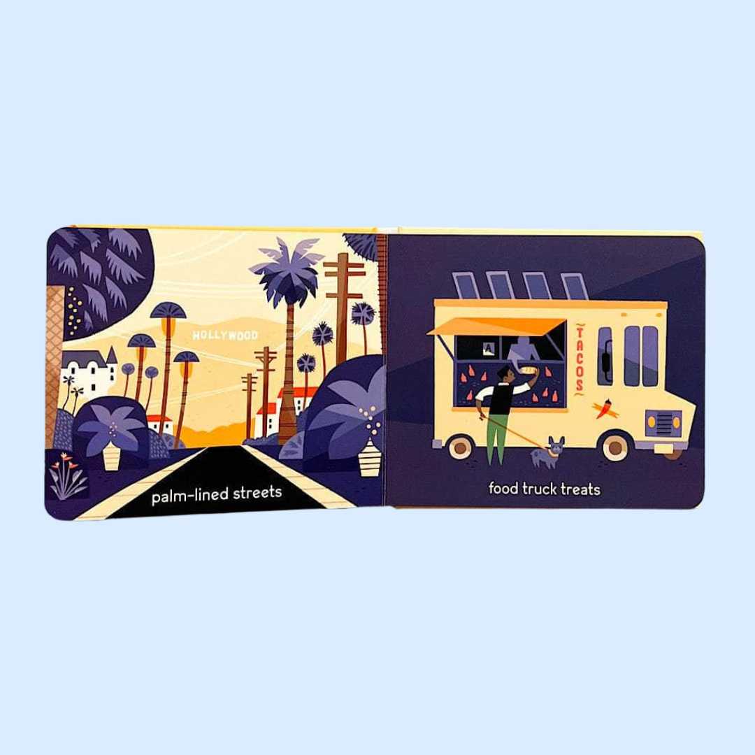 Estella Baby Books Los Angeles Is, Baby Book