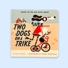 Two Dogs on a Trike Baby Book