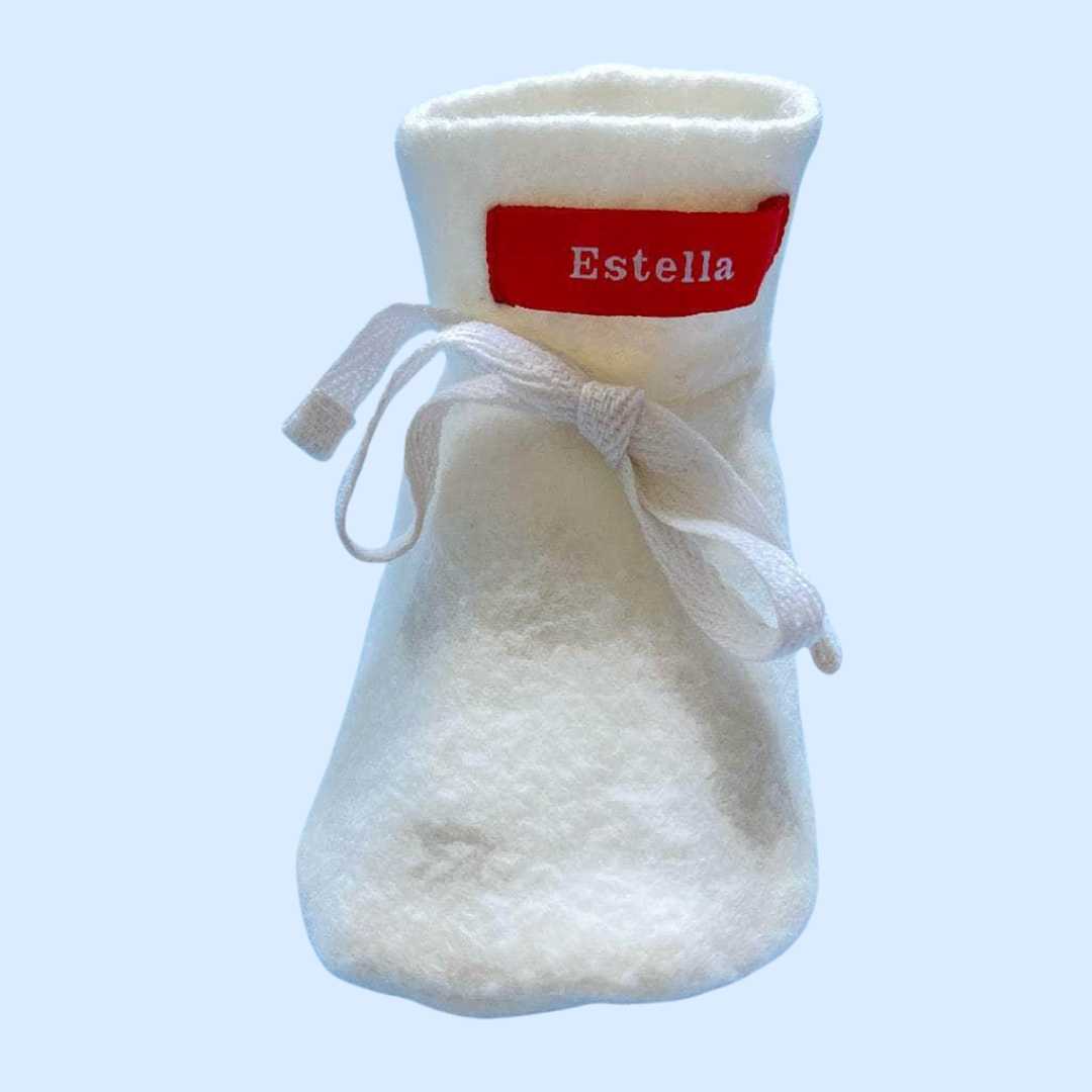 Estella Baby Booties Sherpa Booties