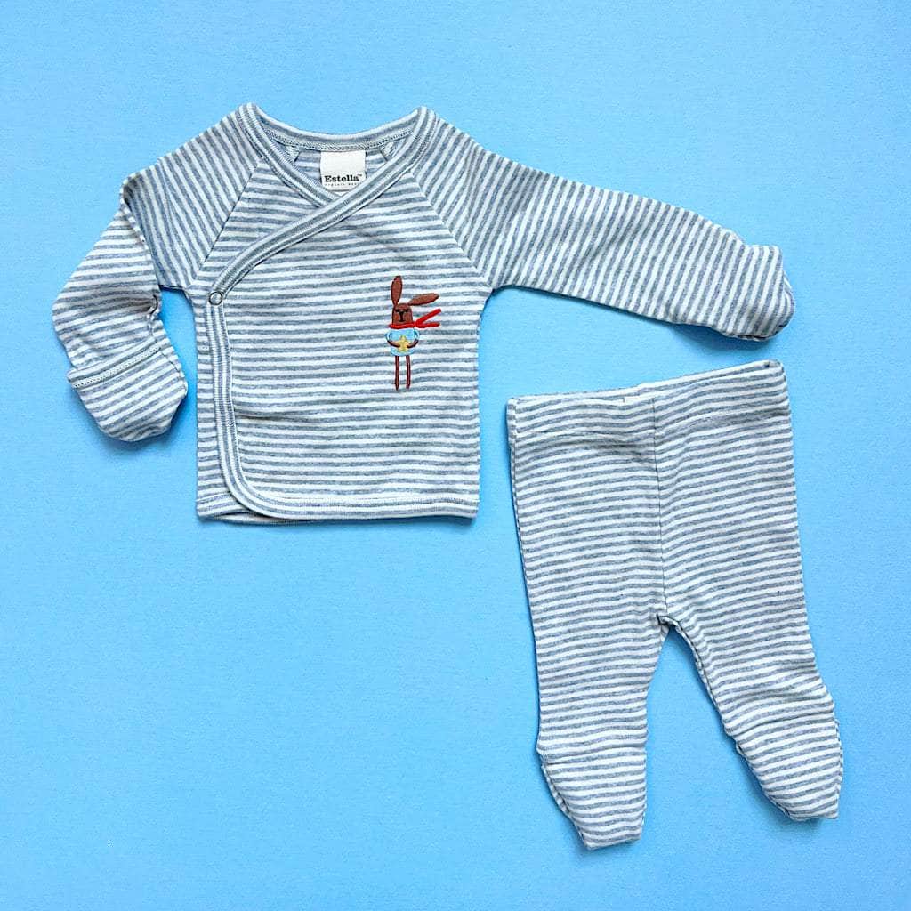 Estella Baby Clothes Kimono and Legging Set