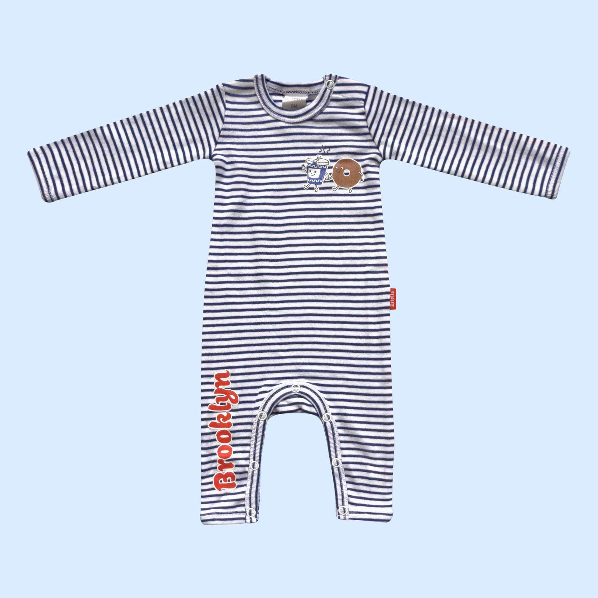 Estella Baby Clothes Brooklyn Brunch One-piece Romper