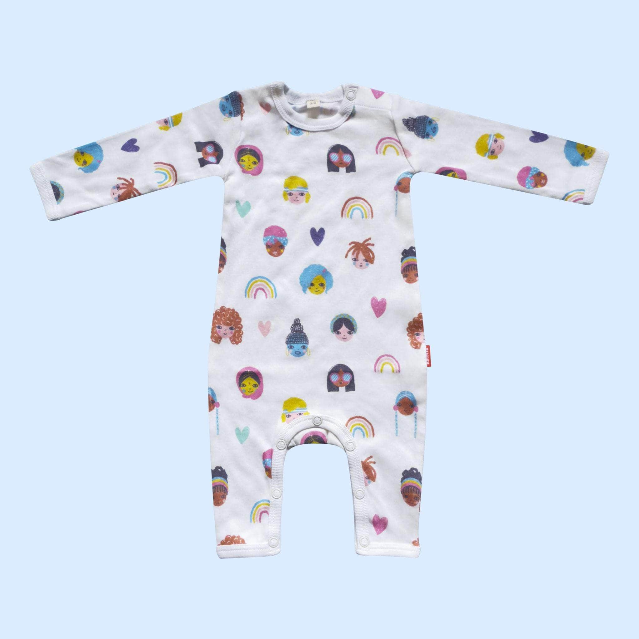 Estella Baby Clothes 0-3 M Dream Girls Romper