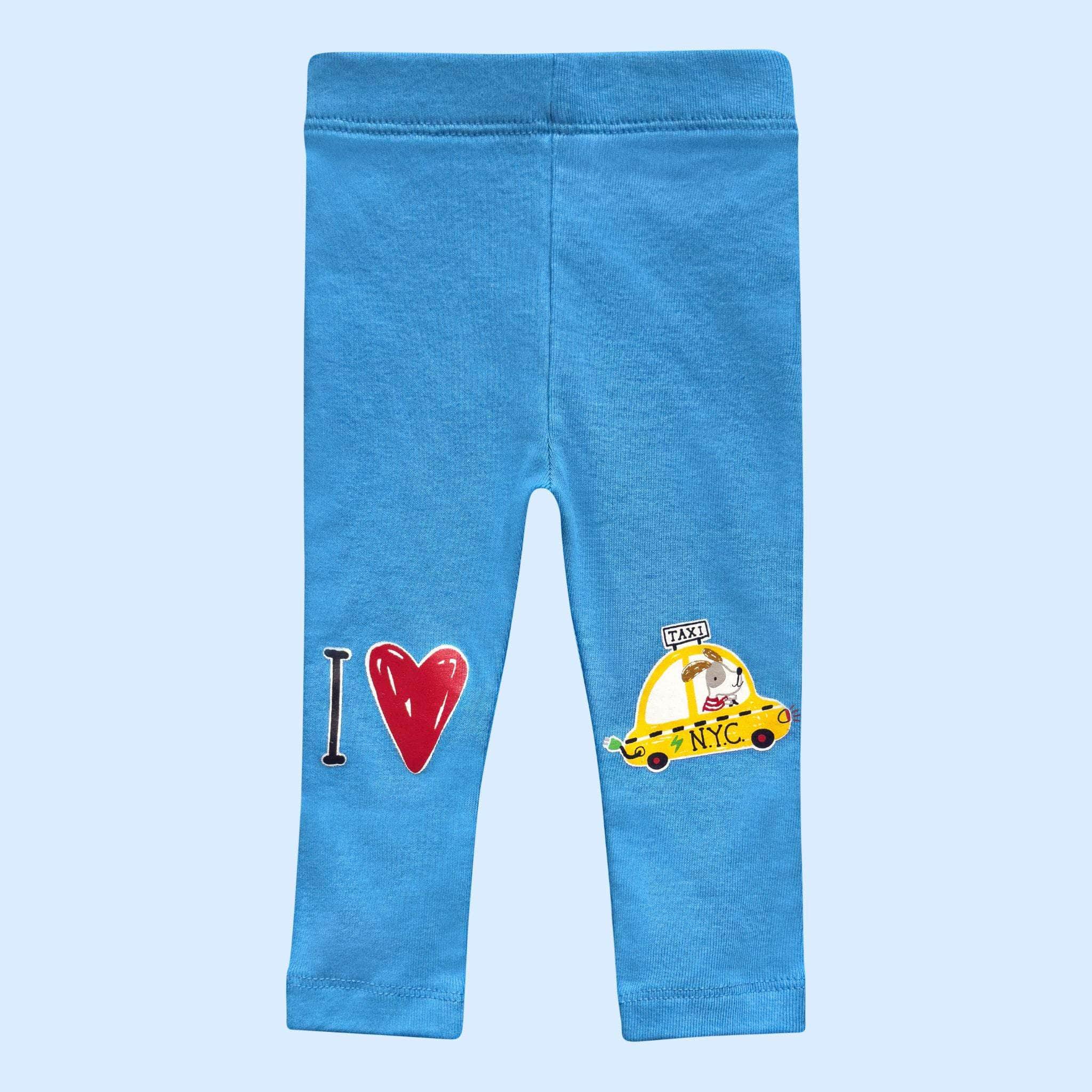 Estella Baby Clothes I Heart Taxi Leggings