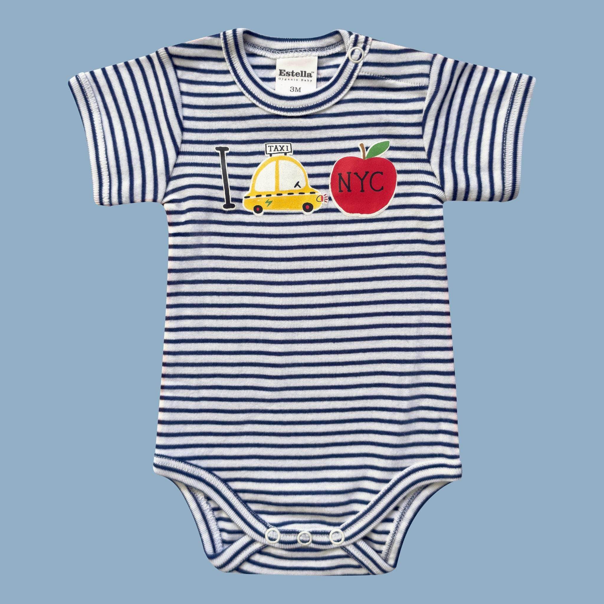 Estella Baby Clothes I Taxi NY Bodysuit