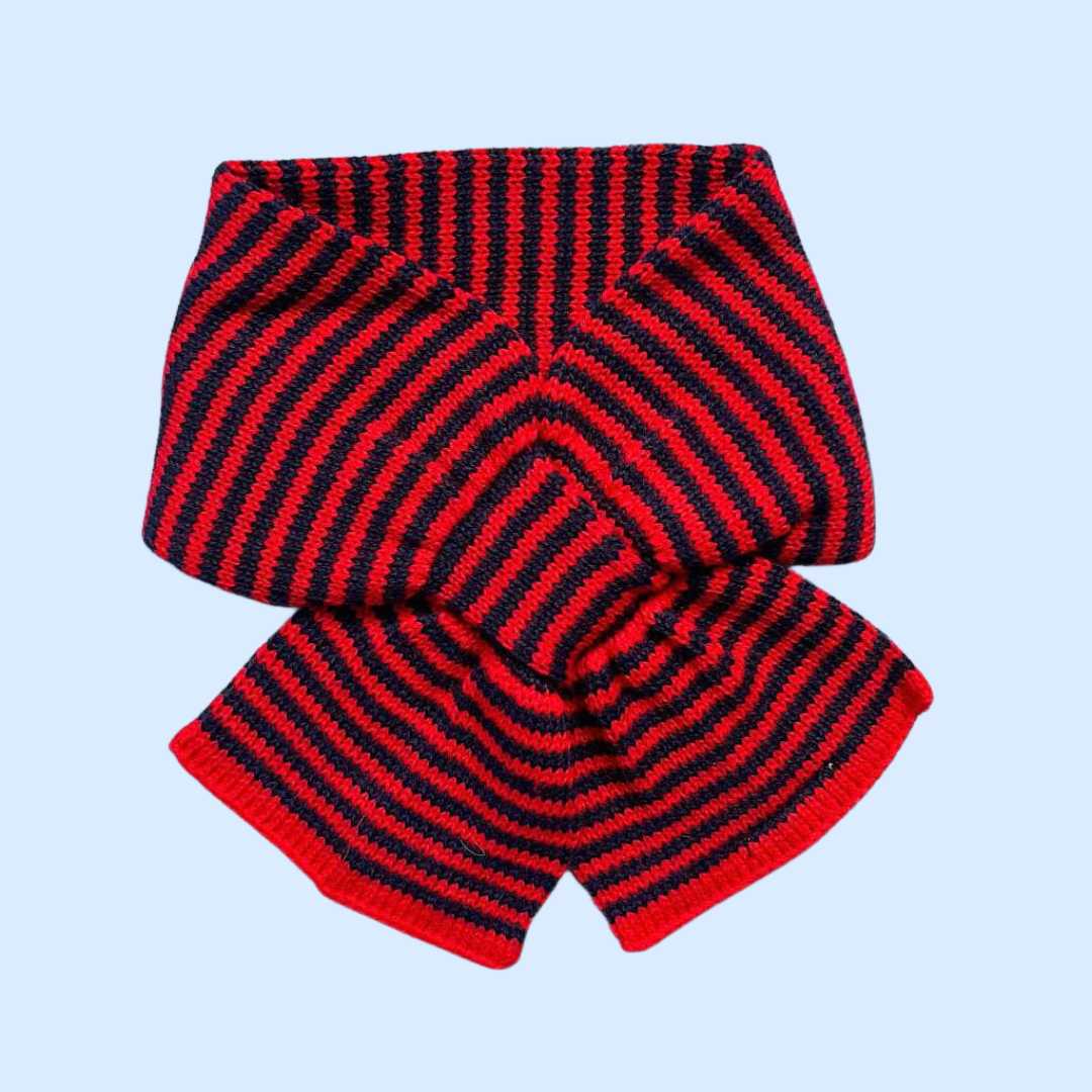 Estella Baby Clothes Navy Knit Scarf