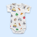 NYC Print Baby Bodysuit
