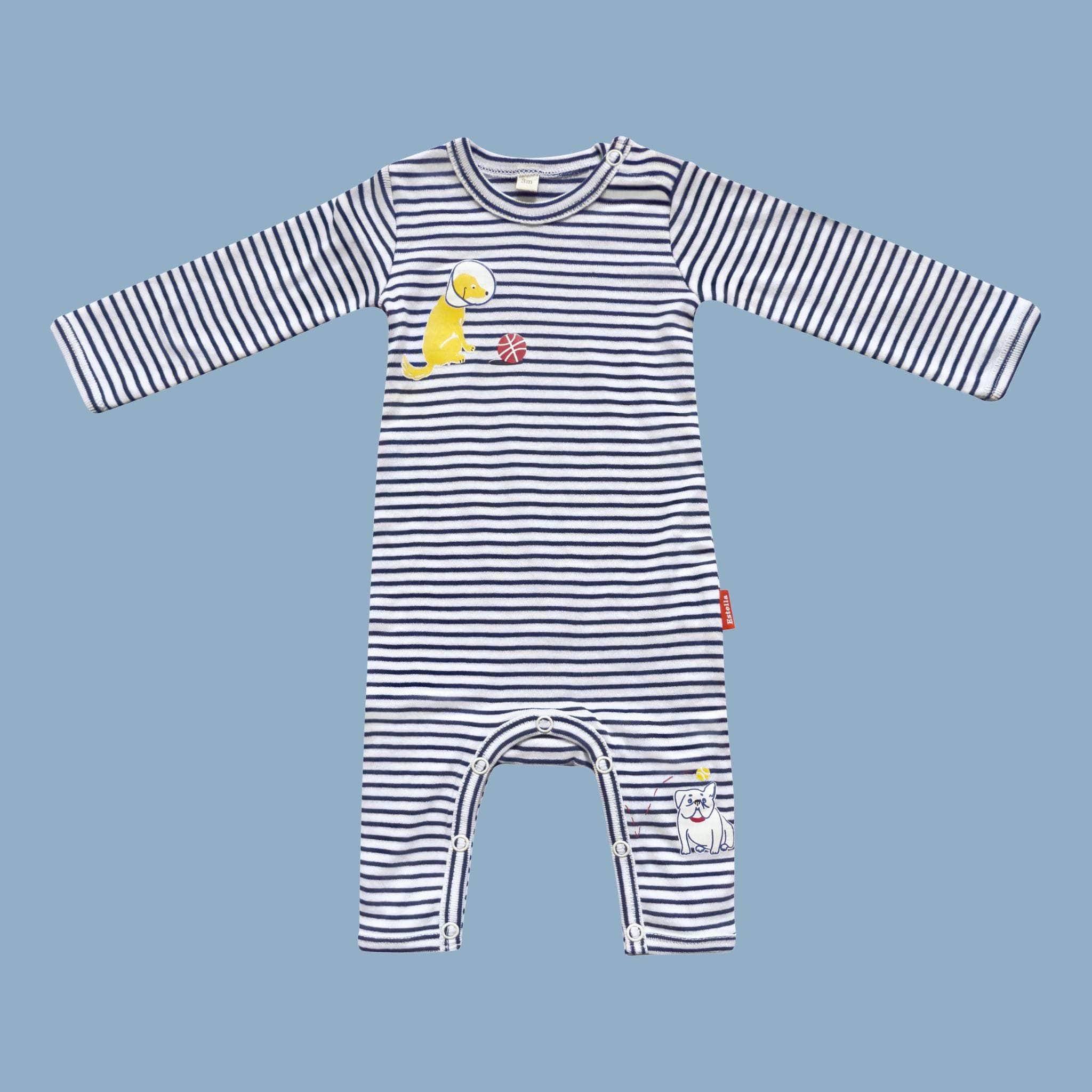 Estella Baby Clothes Puppy Love Romper