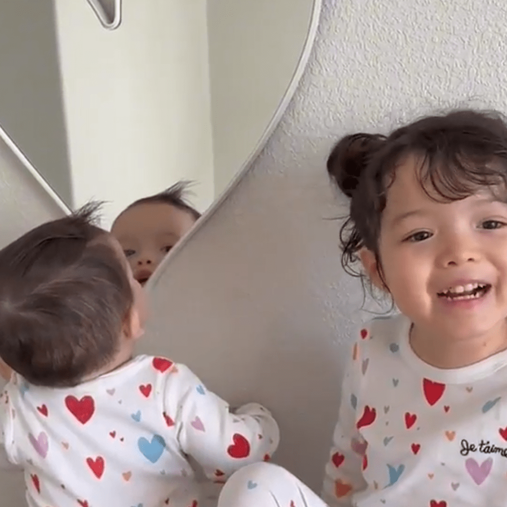 Estella Baby Clothes Sweethearts Print Sibling Pajamas Gift Set