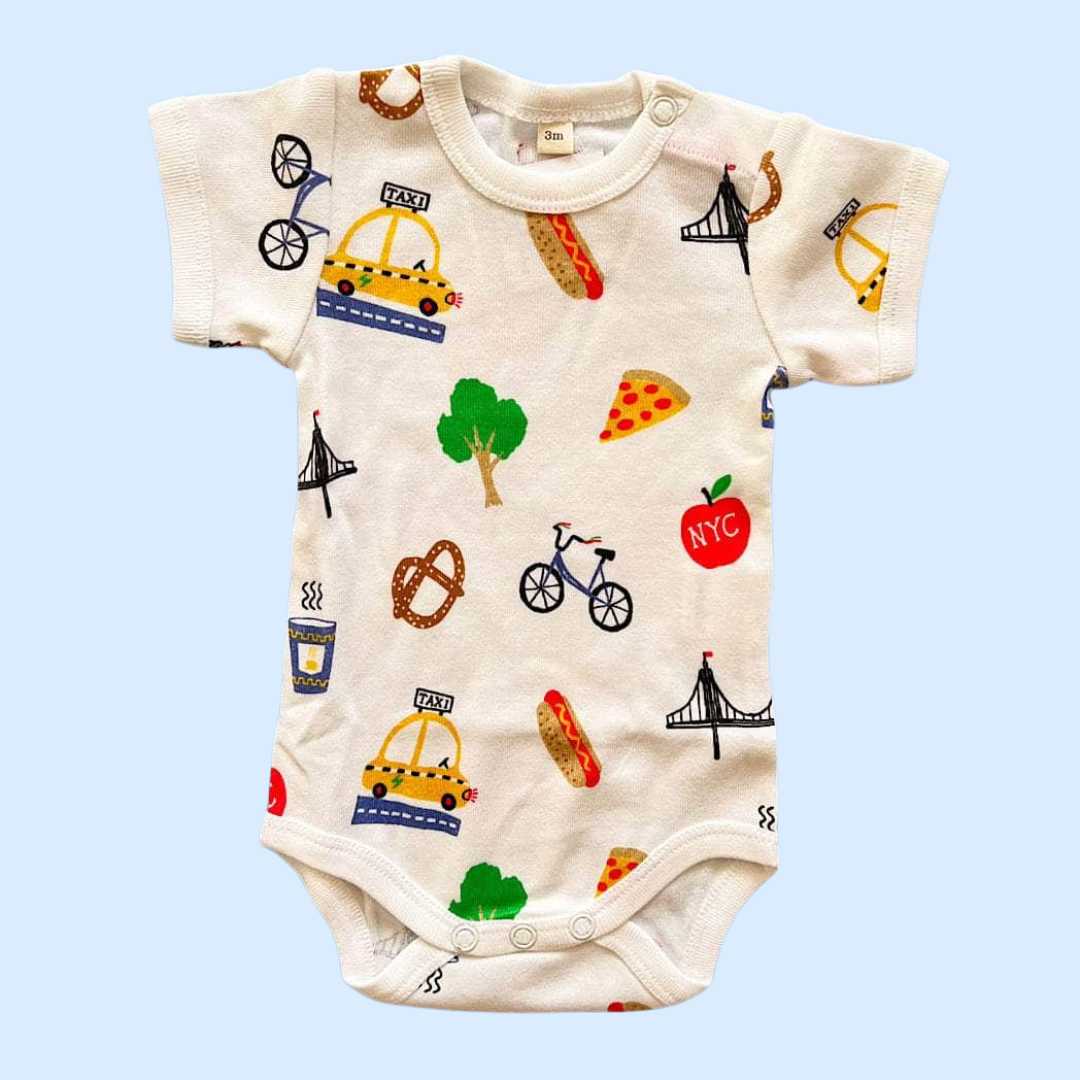 Estella Baby Gift Sets 7 Days in NYC Bodysuits Set
