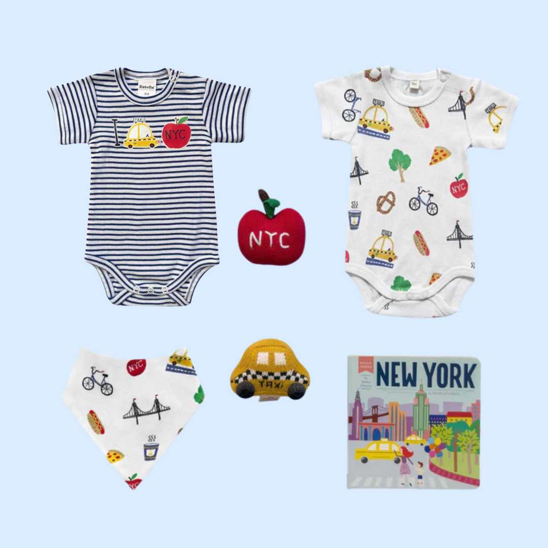 Estella Baby Gift Sets 0-3 M Little Explorers' NYC Set