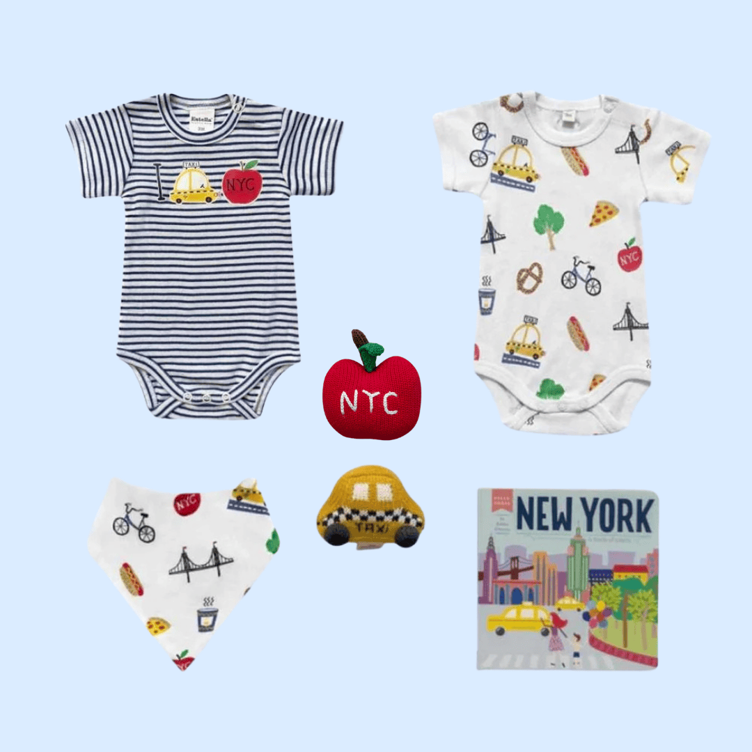 Estella Baby Gift Sets 0-3 M Little Explorers' NYC Set