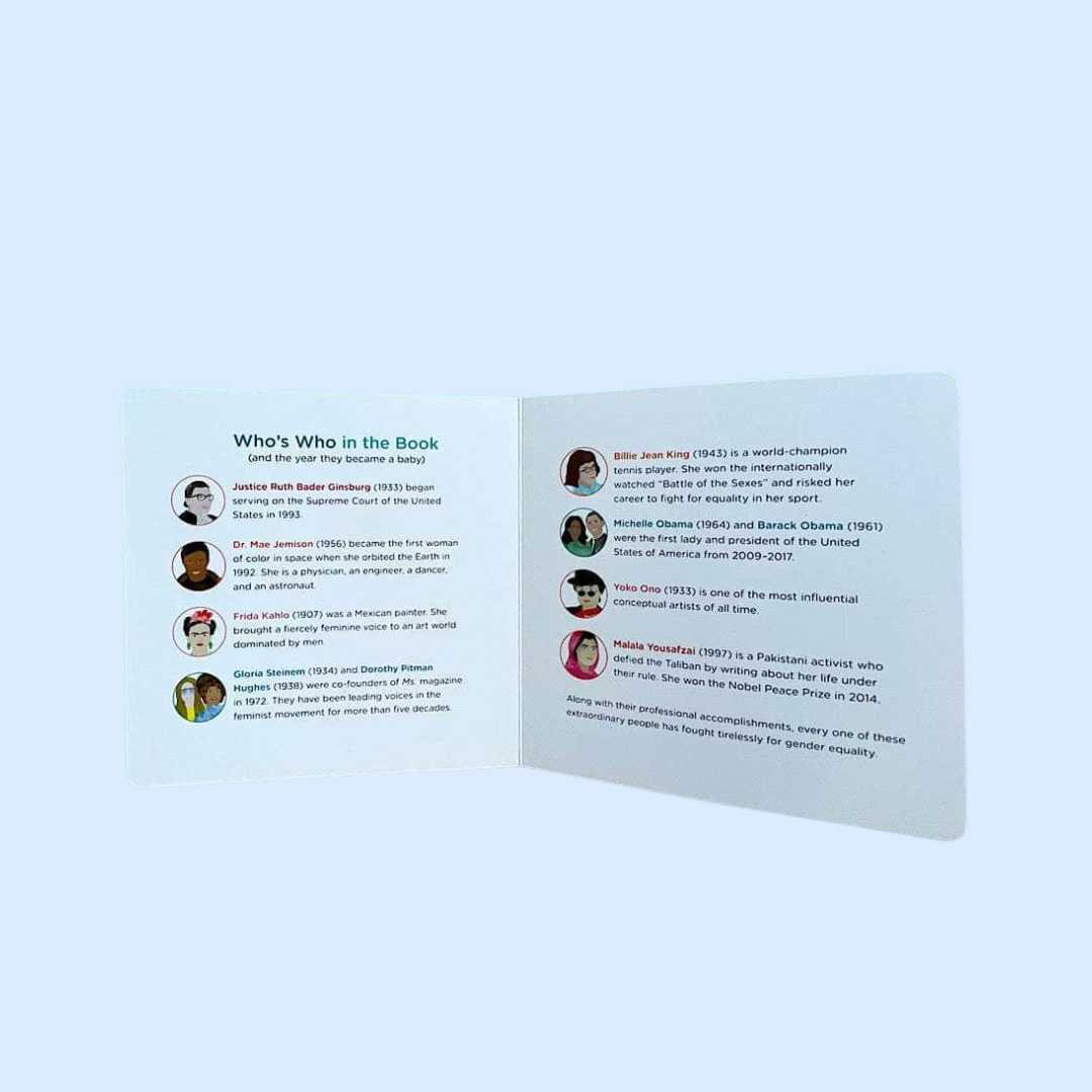 Estella Baby Gift Sets Little Feminist Book & Bear Set