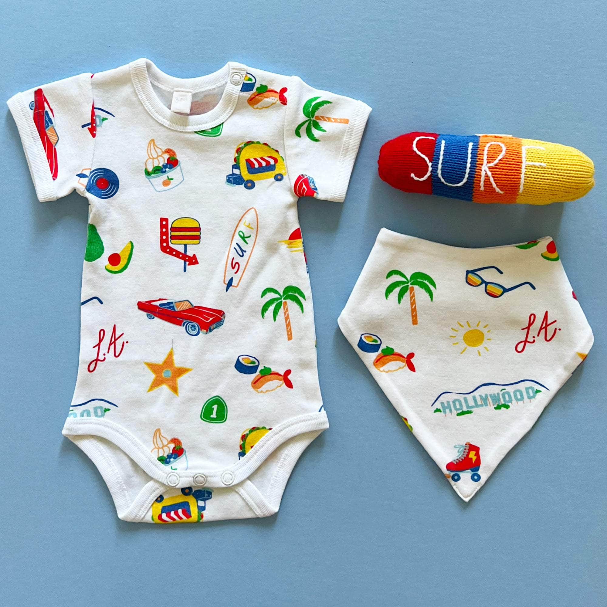 Little L.A. Sunshine Set - 0-3 M