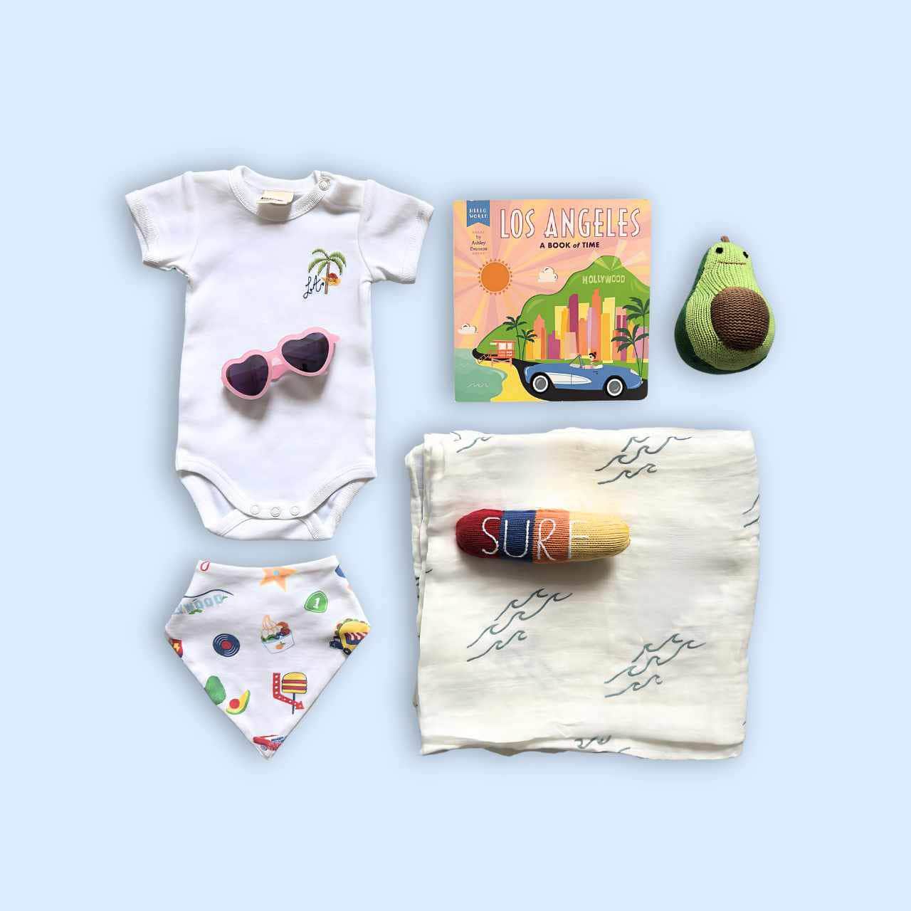 Estella Baby Gift Sets Pink / 0-3 M Los Angeles Baby Gift Set