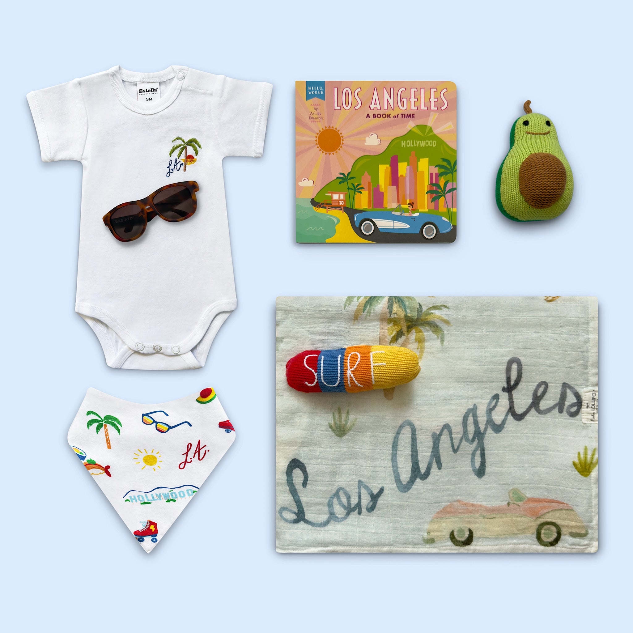 Estella Baby Gift Sets Tortoise / 0-3 M Los Angeles Baby Gift Set