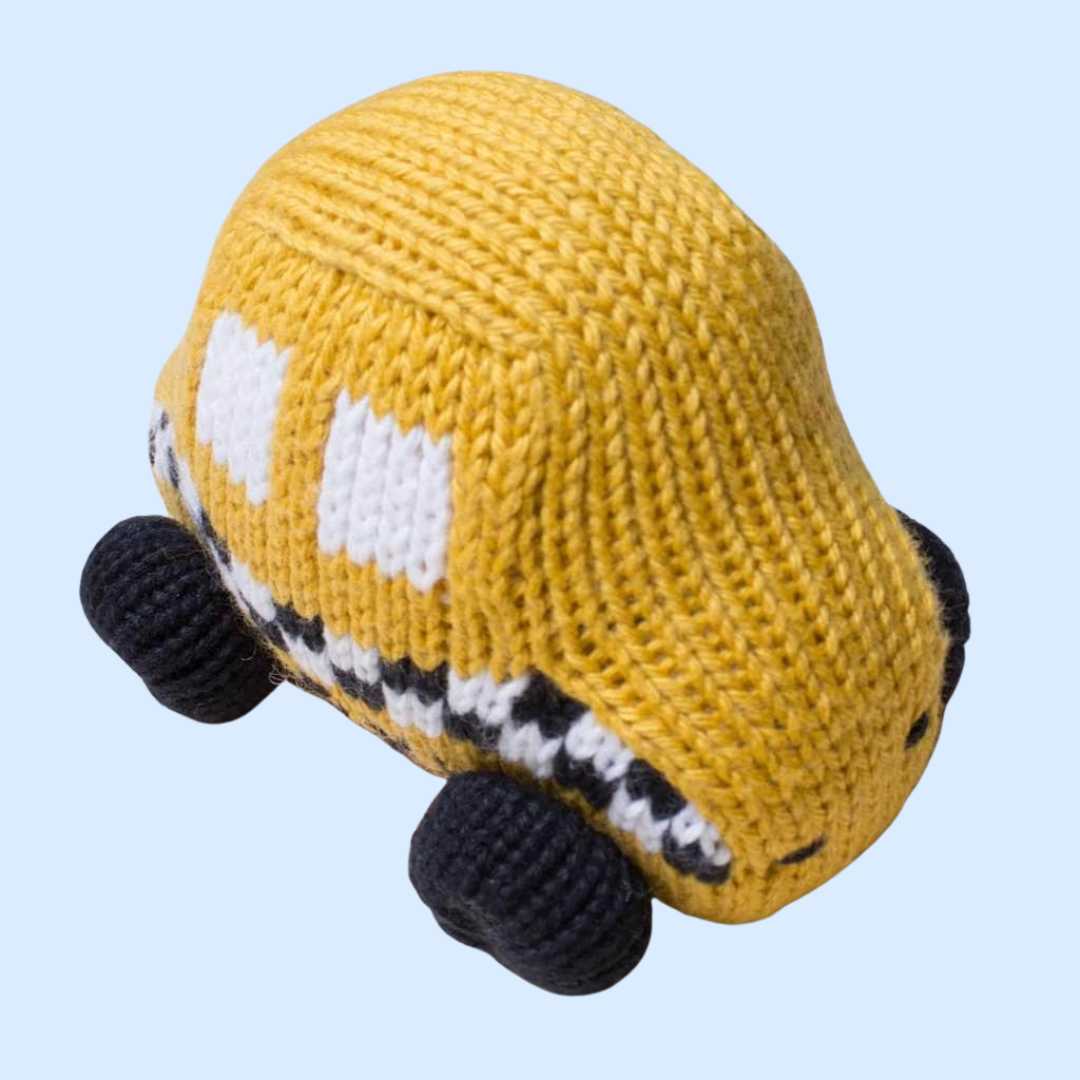 Estella Baby Toys Organic Taxi Rattle