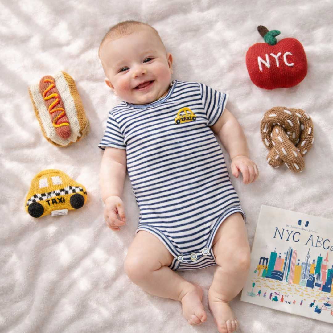 Estella Baby Gift Sets NYC Embroidered Gift Set