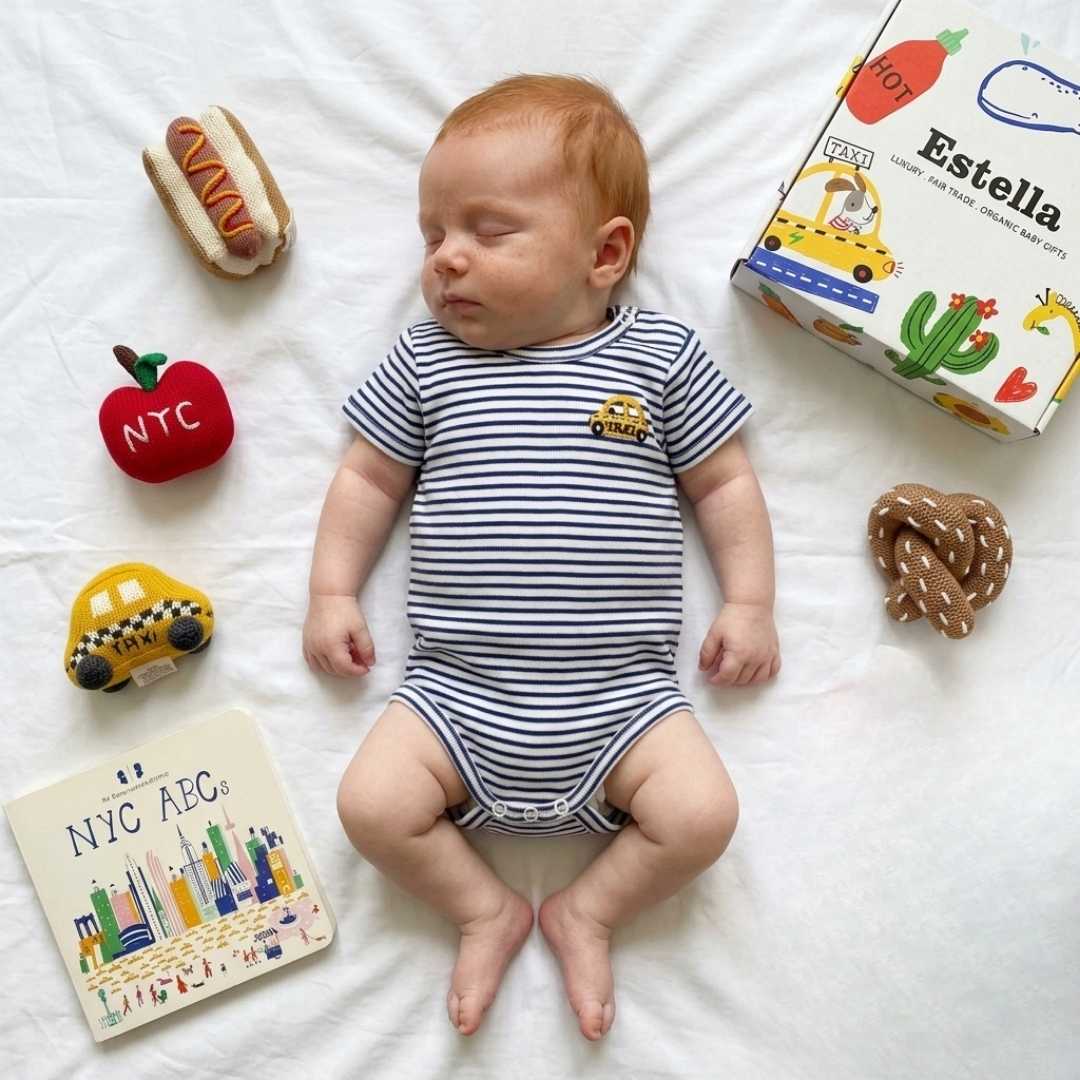 Estella Baby Gift Sets NYC Embroidered Gift Set