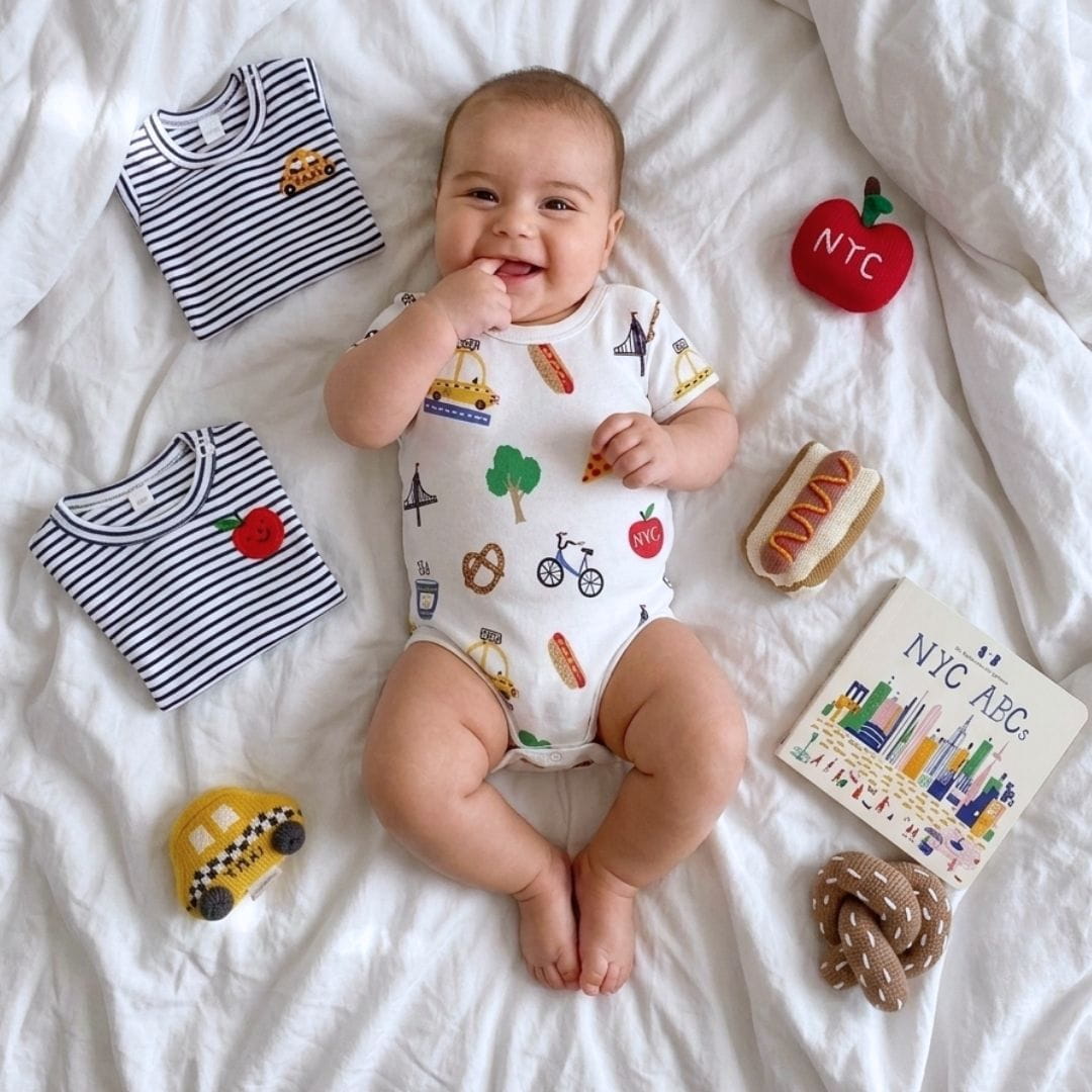 Estella Baby Gift Sets NYC Embroidered Gift Set