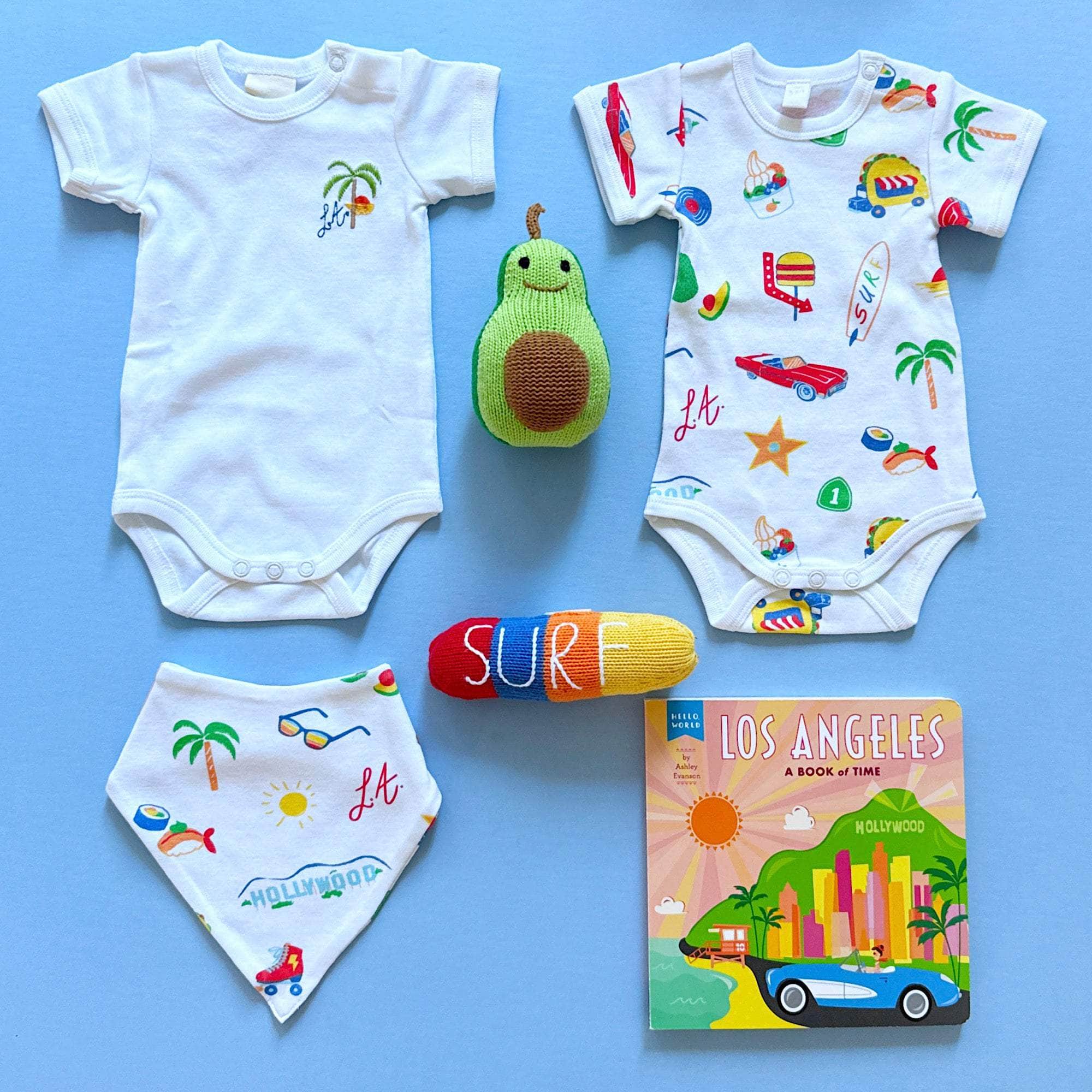 Sunshine & Smiles L.A. Baby Gift Set - 0-3 M