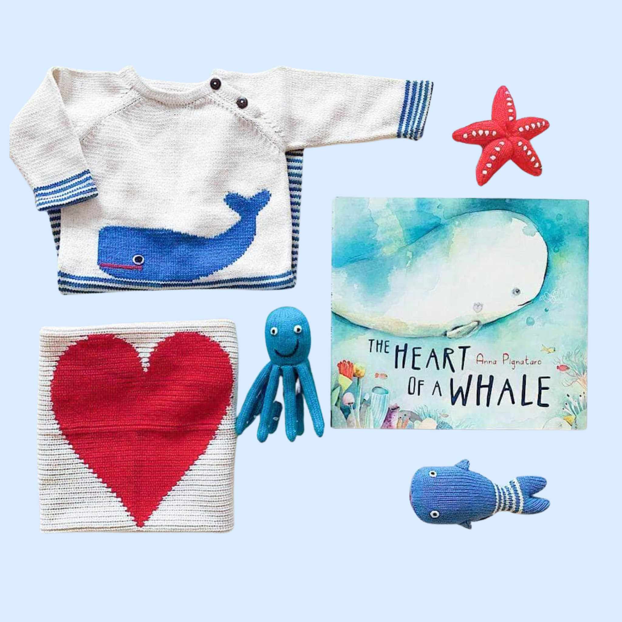 Estella Baby Gift Sets The Heart of a Whale Set