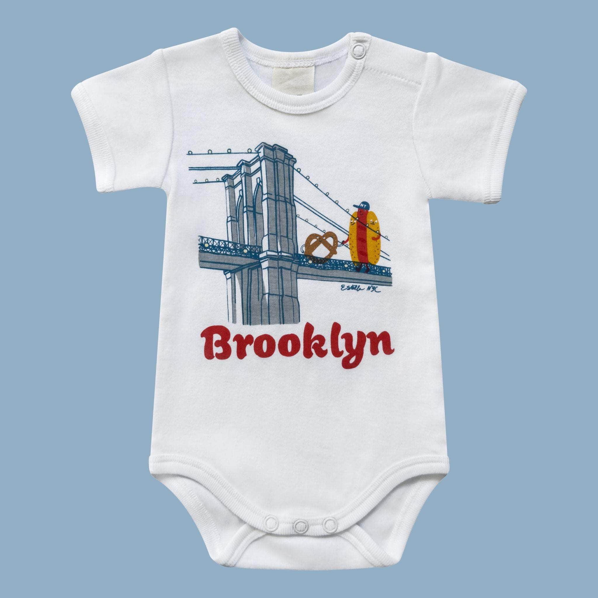 Estella Baby One-Pieces Brooklyn Buddies Bodysuit