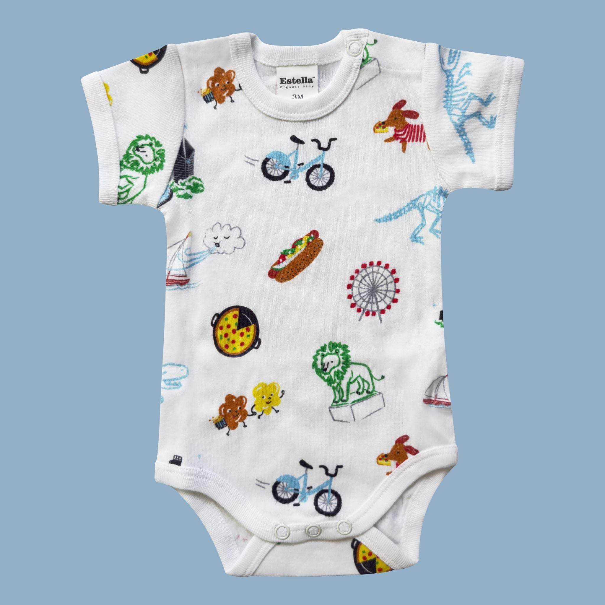 Estella Baby One-Pieces Chicago Print Bodysuit