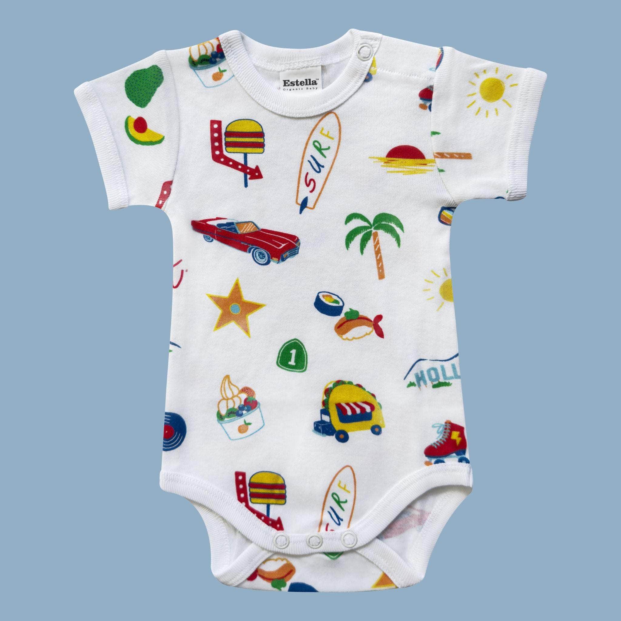 Estella Baby One-Pieces L.A. Print Bodysuit