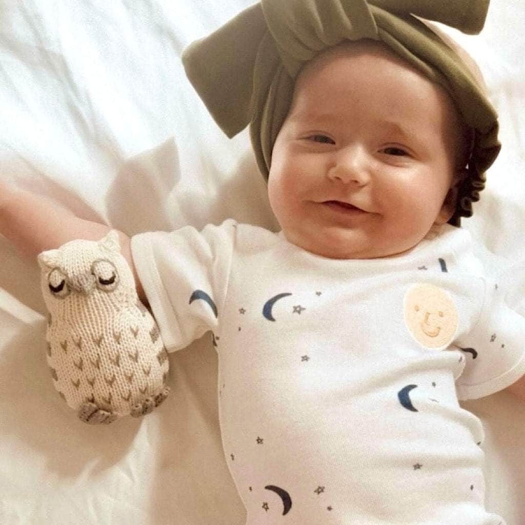Estella Baby Clothing Organic Moon & Stars Bodysuit - Navy