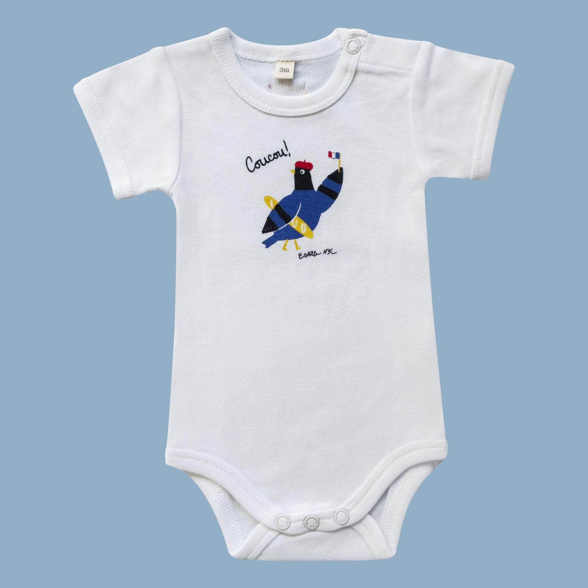 Estella Baby One-Pieces Pedro the Pigeon Bodysuits