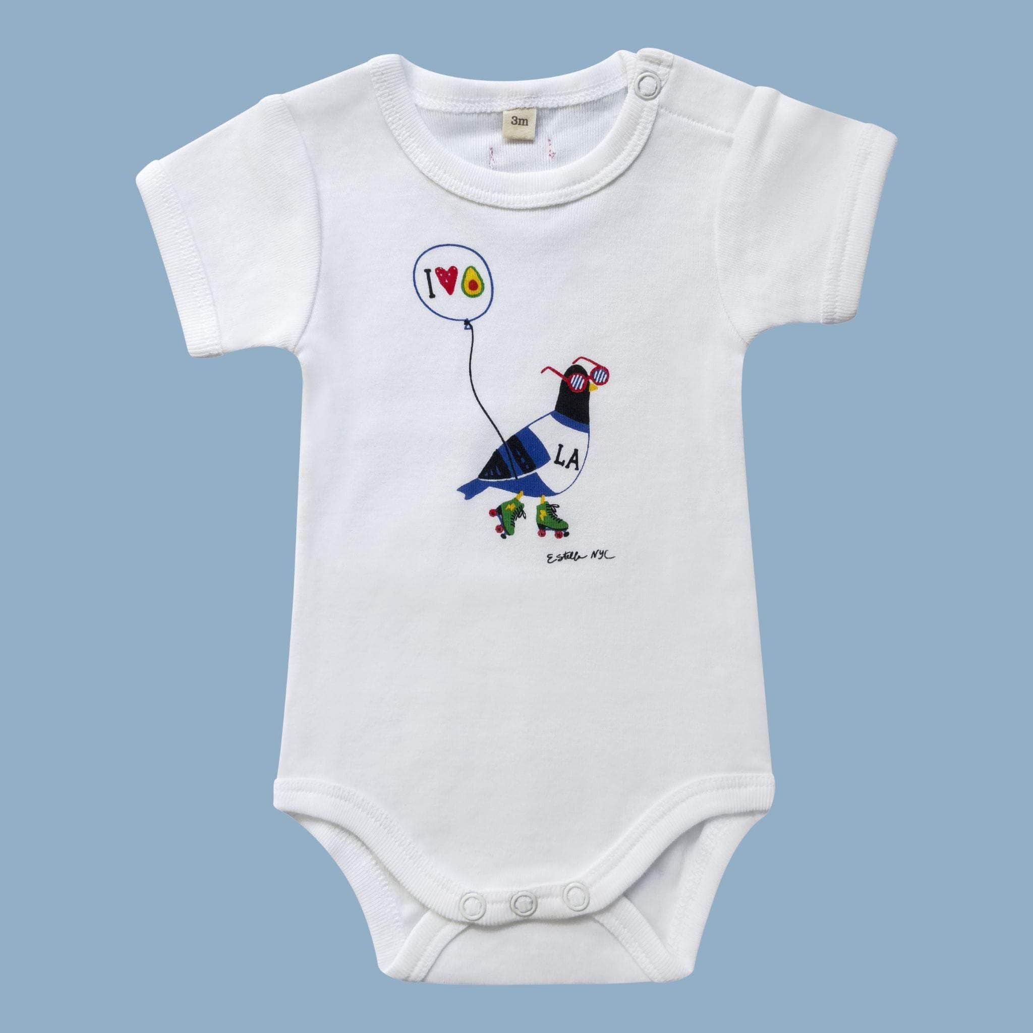 Estella Baby One-Pieces Pedro the Pigeon Bodysuits
