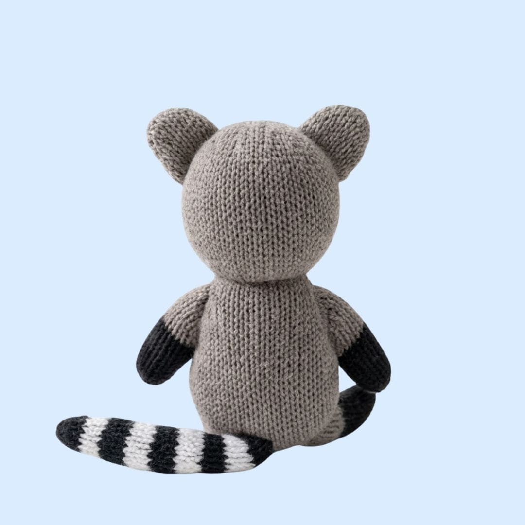 Estella Baby Toys George the Organic Raccoon Rattle