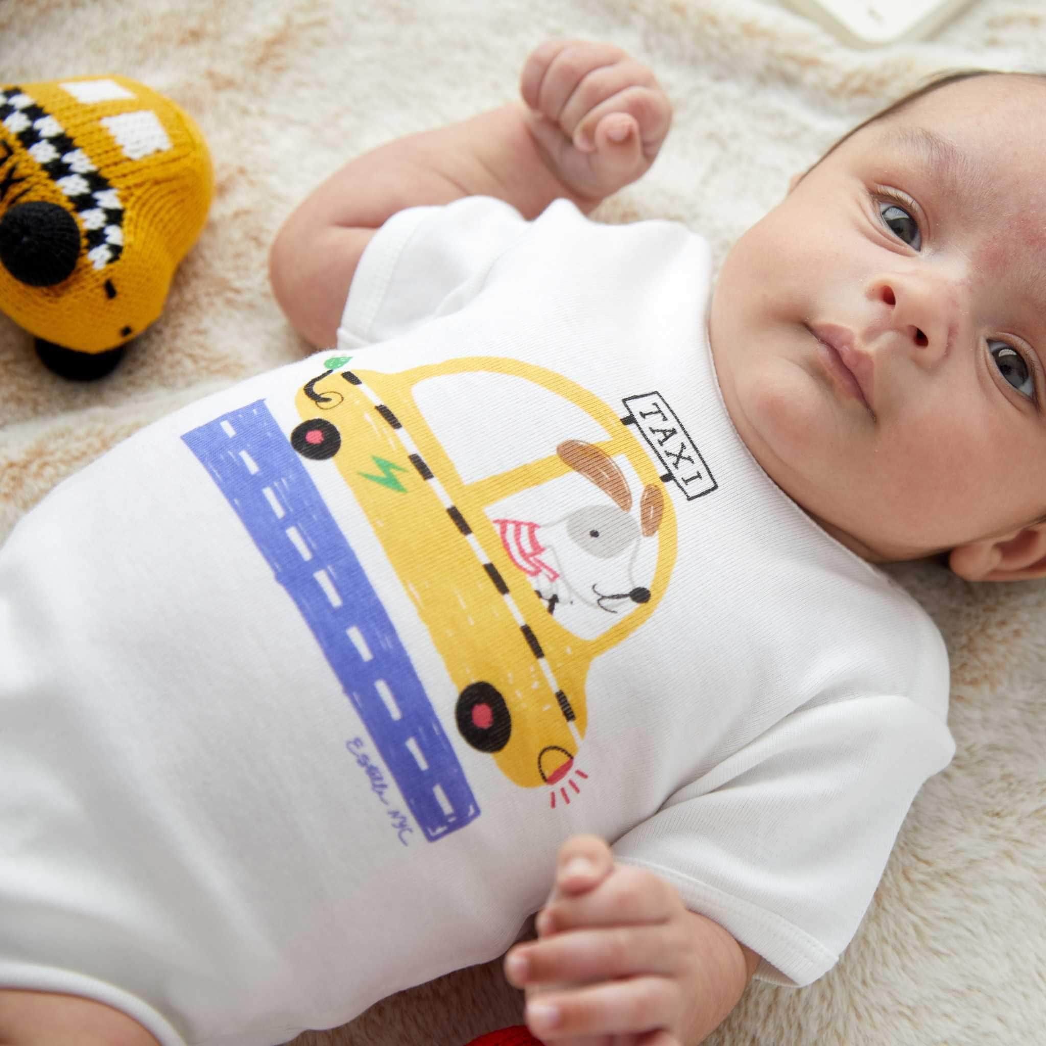 Estella Baby Toys Taxi Rattle