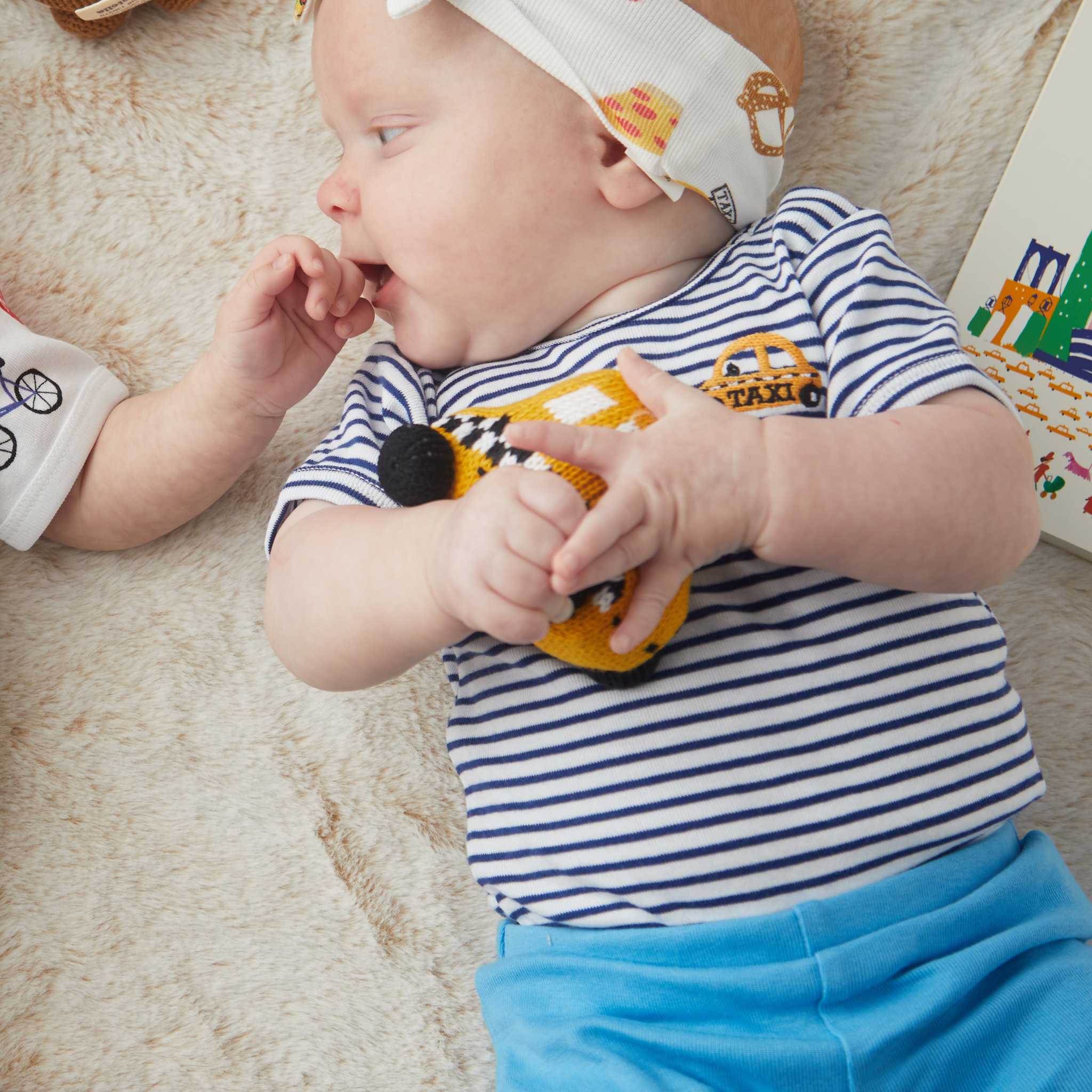 Estella Baby Toys Taxi Rattle