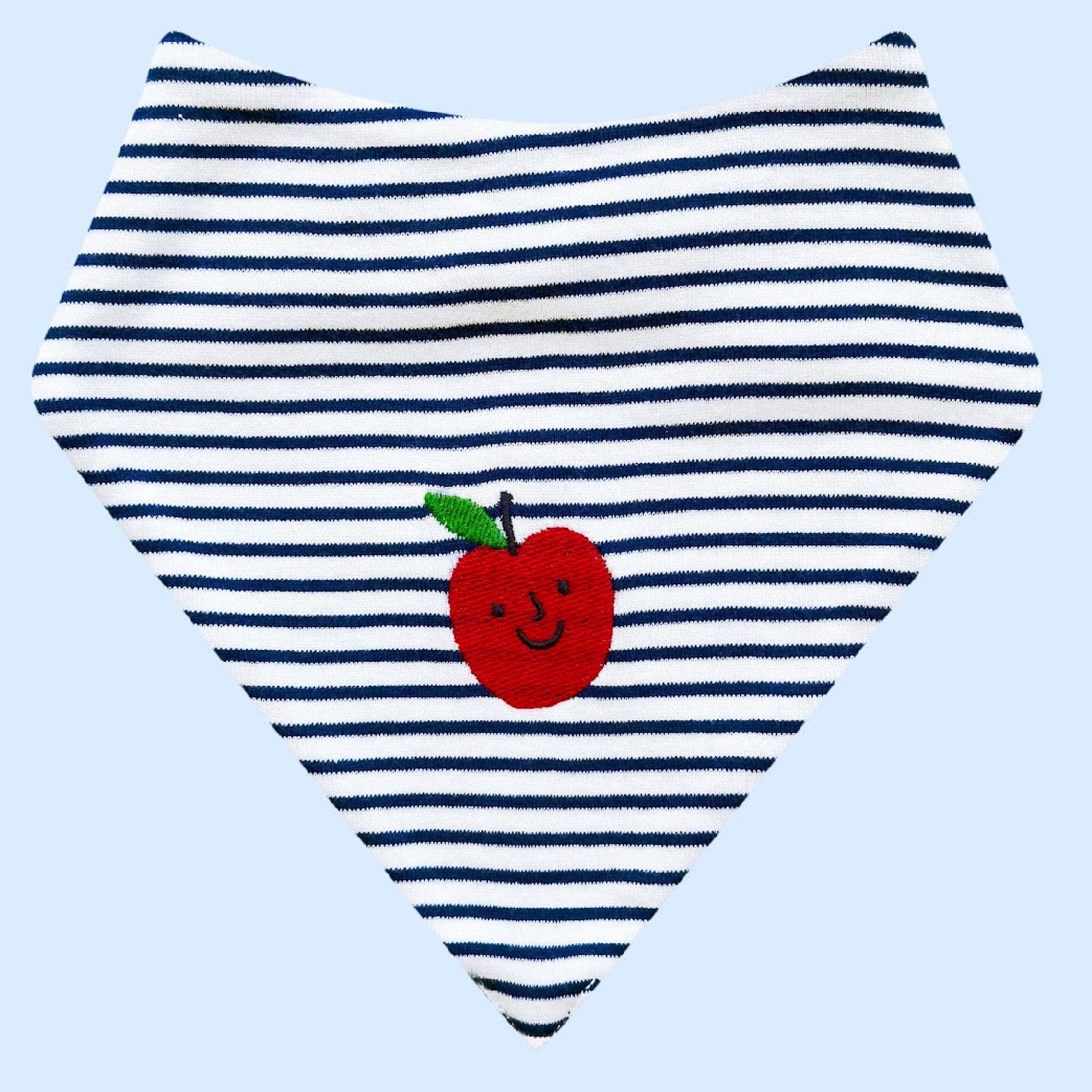 Estella Bibs Apple Embroidered Bibs