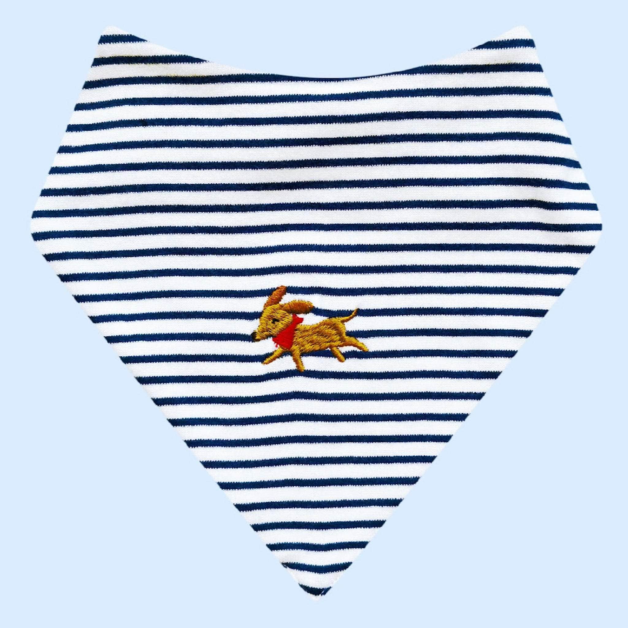 Estella Bibs Dog Embroidered Bibs