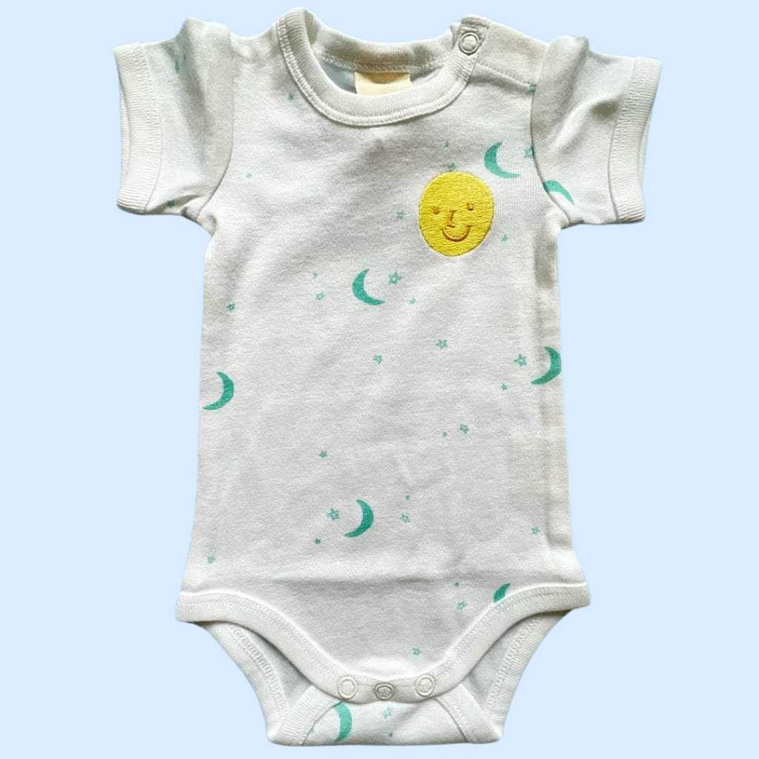 Estella Bodysuits Green / 0-3 M Moon & Stars Bodysuit