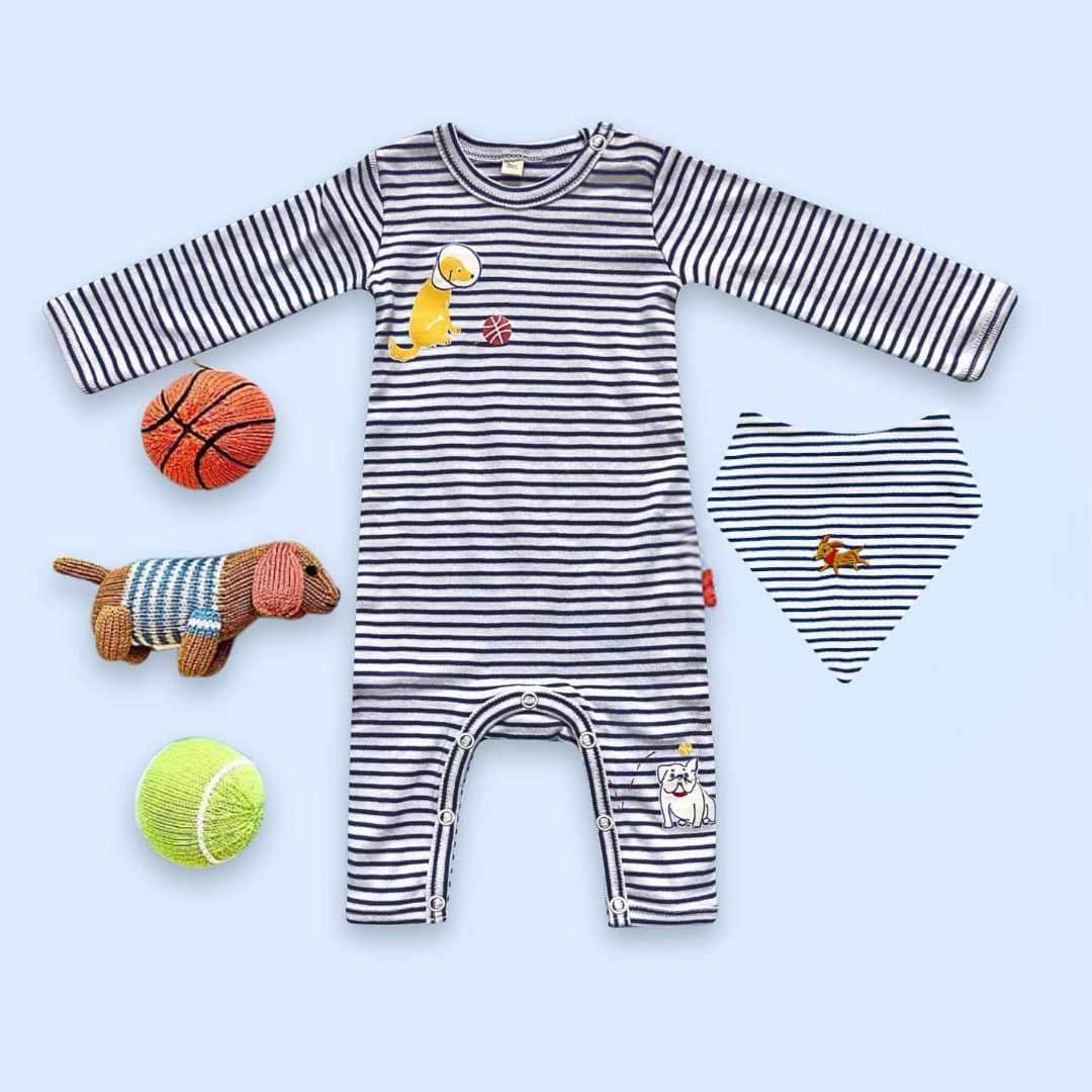 Estella 0-3 M Dog Days Baby Gift Set