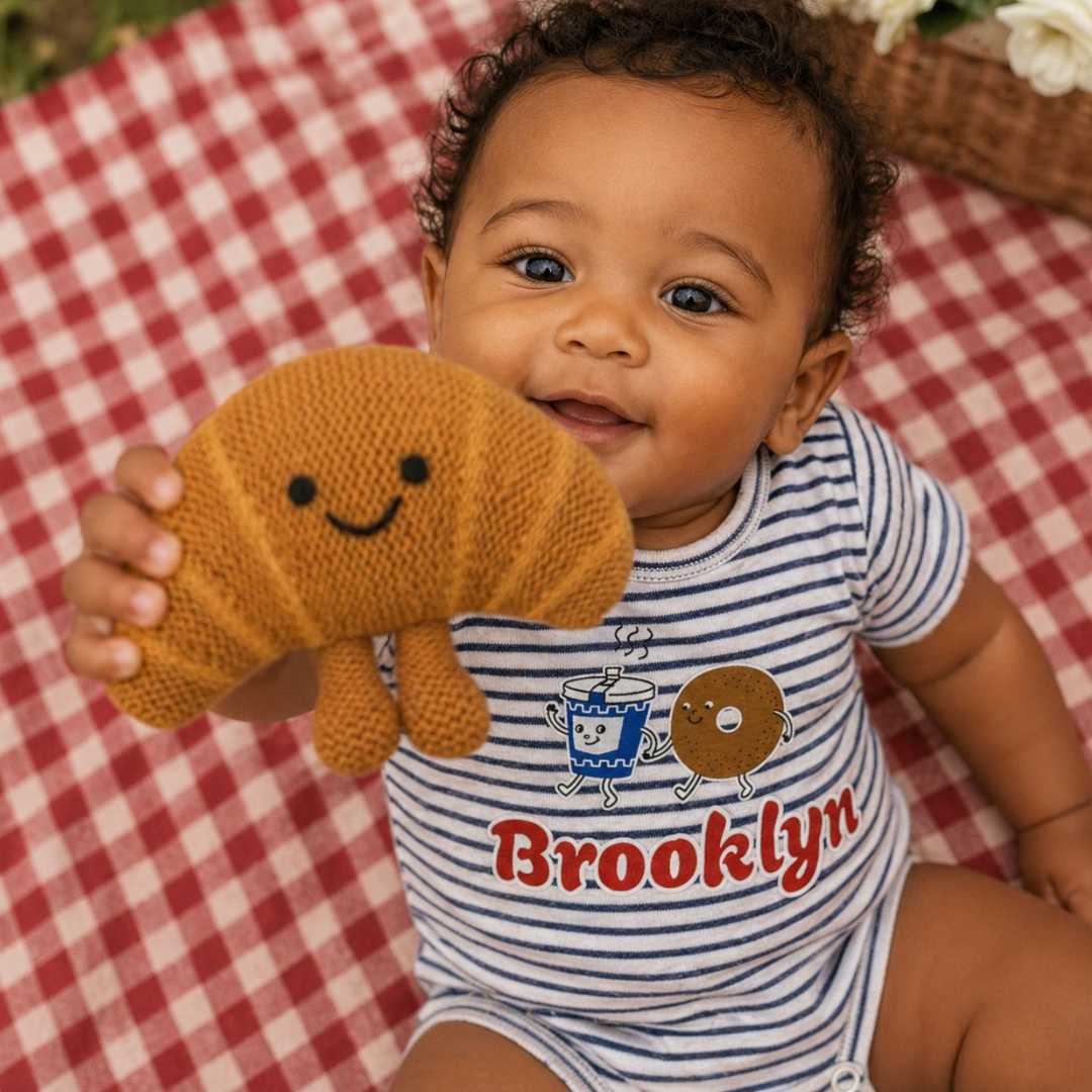 Estella Food Rattles Croissant Rattle