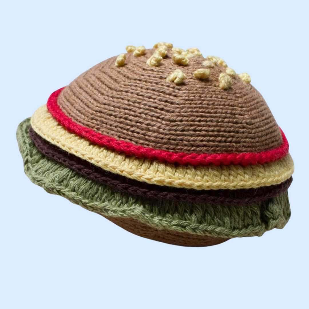 Estella Food Rattles Hamburger Rattle