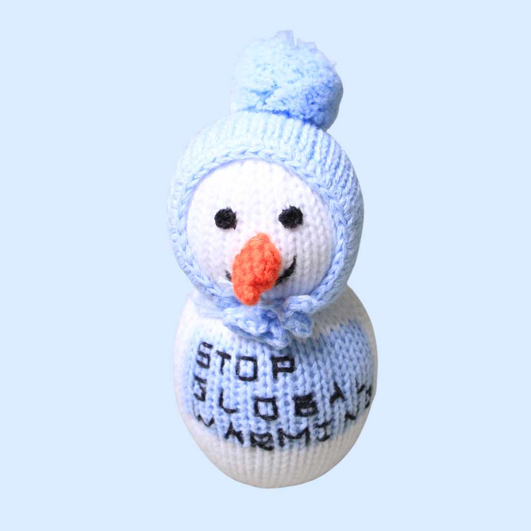Estella Holiday Rattles Snowman Rattle