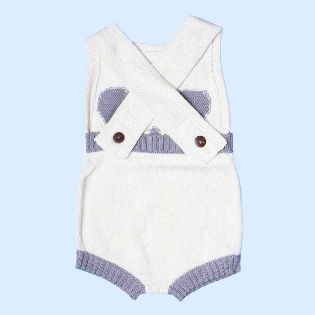Estella Knitted Onesie Elephant Knitted Bodysuit
