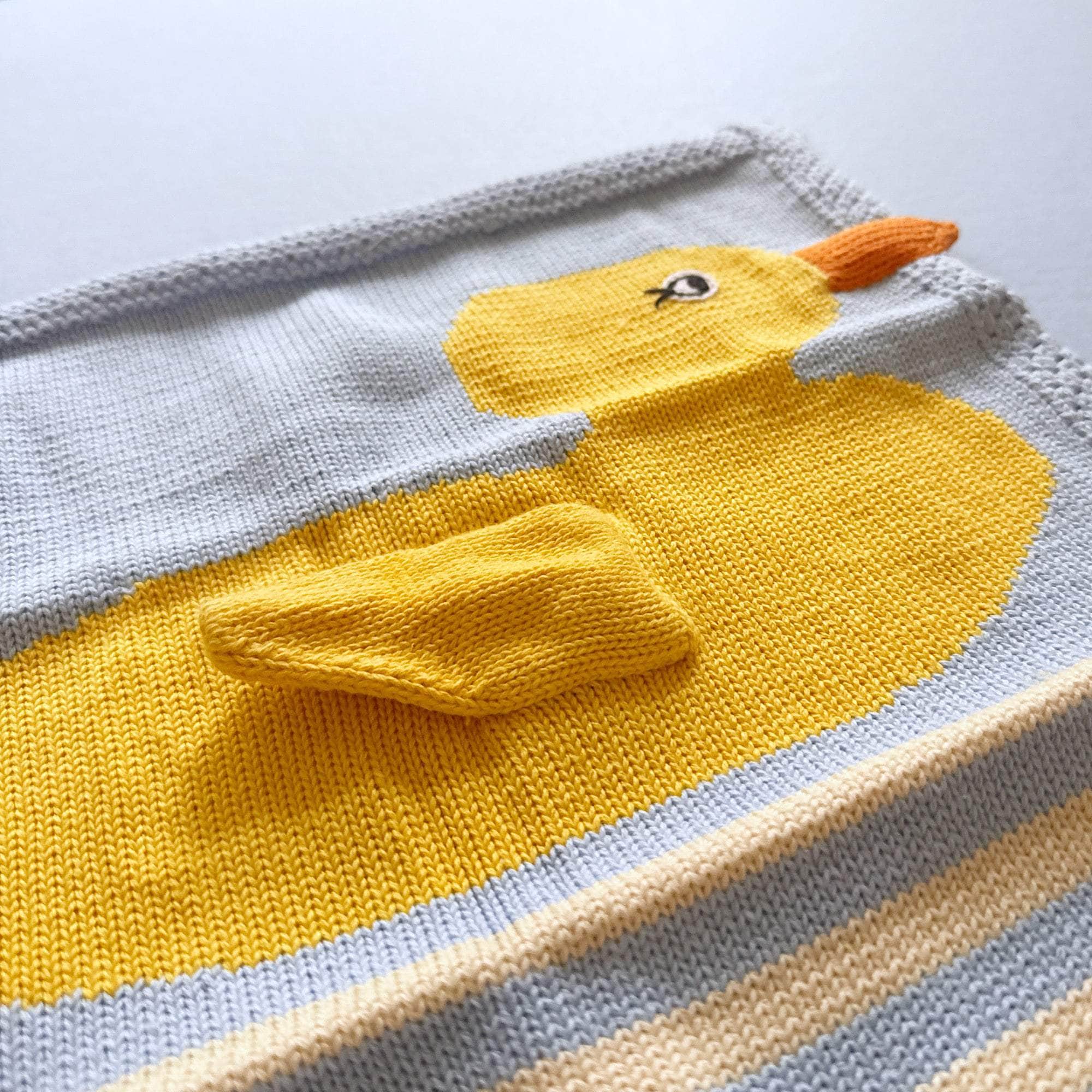 Estella Loveys, Blankets & Accessories Duck Baby Soother | 14" x 14"