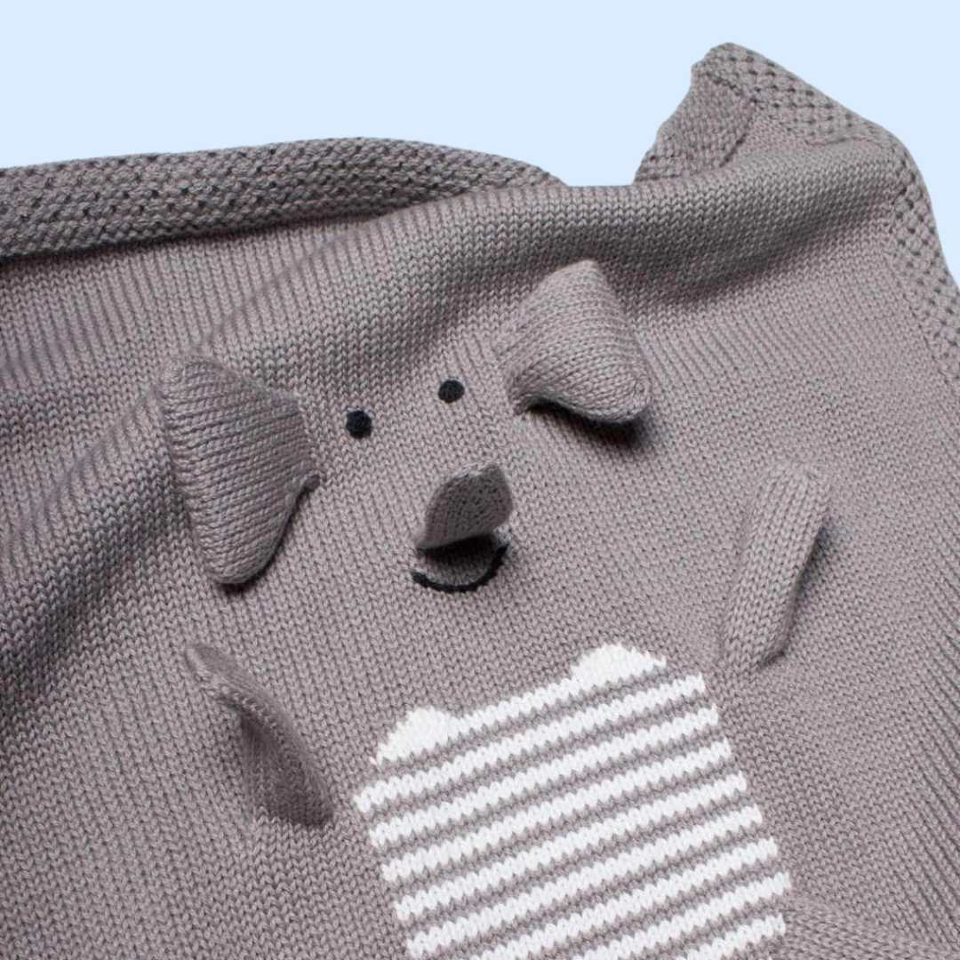 Estella Loveys, Blankets & Accessories Elephant Security Blanket | 14" x 14"