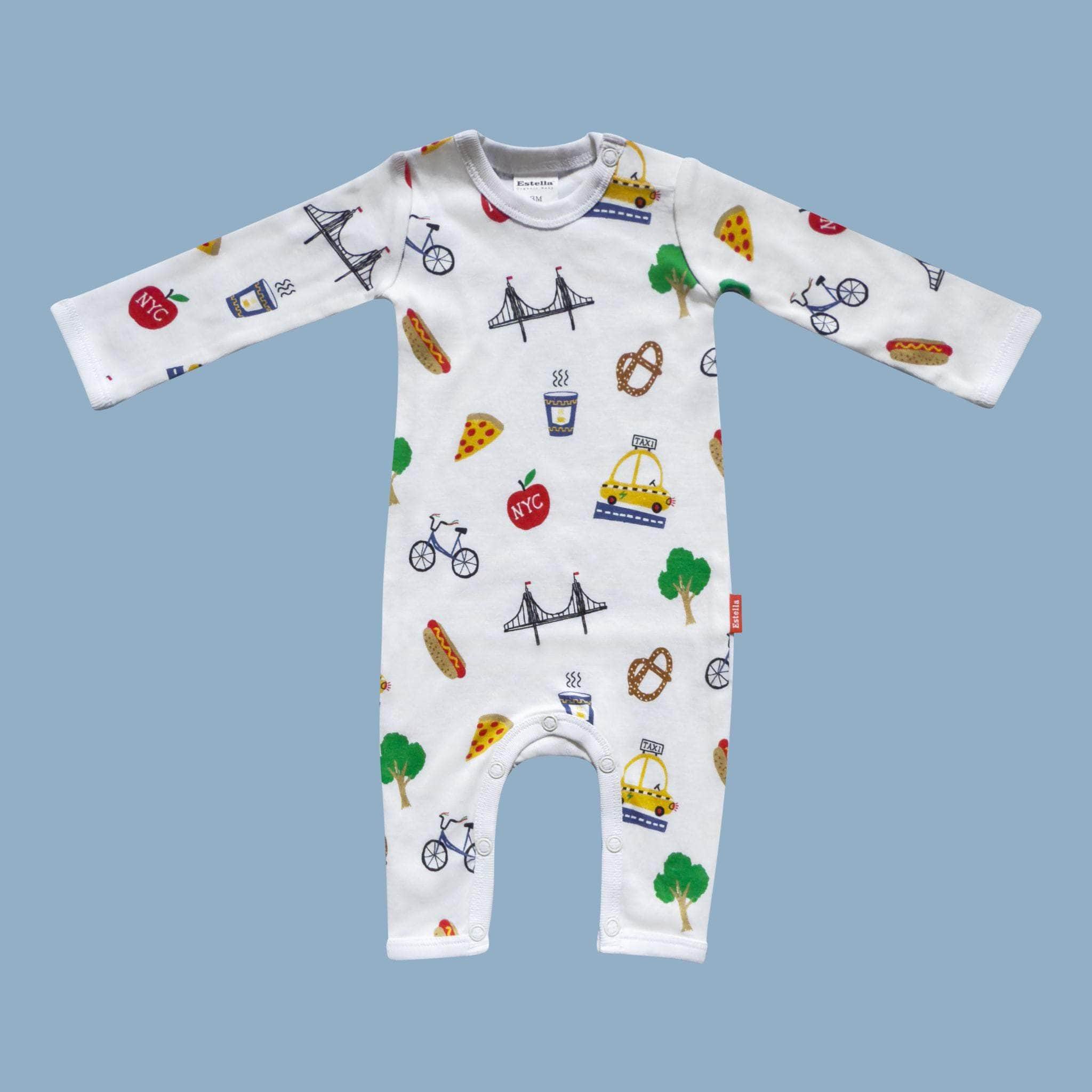 Estella New York Print Romper