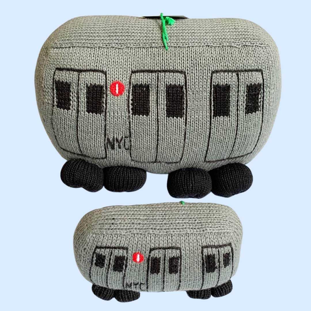 Estella Nursery Pillow NYC Transportation Plush