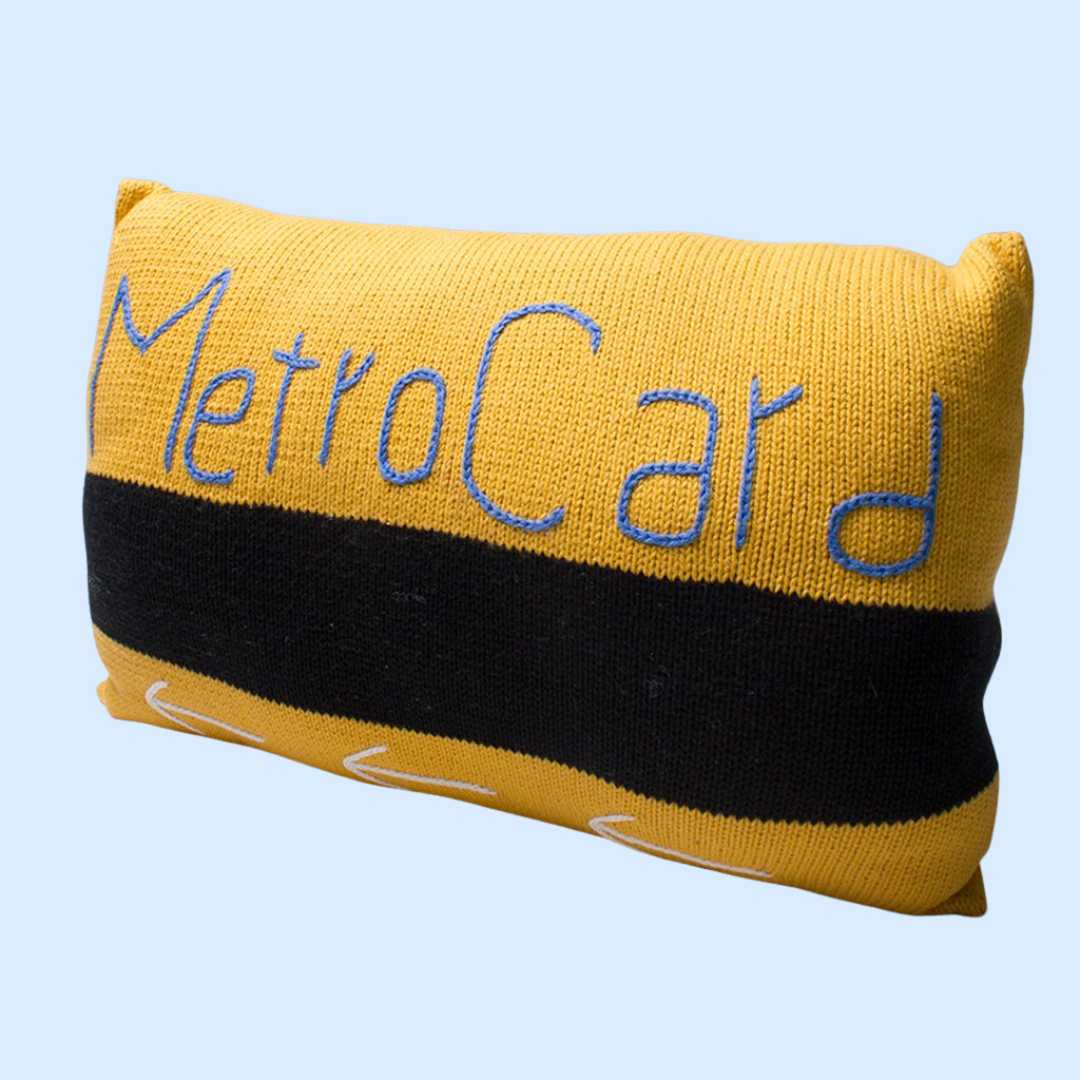 Estella Nursery Pillow NYC Transportation Plush